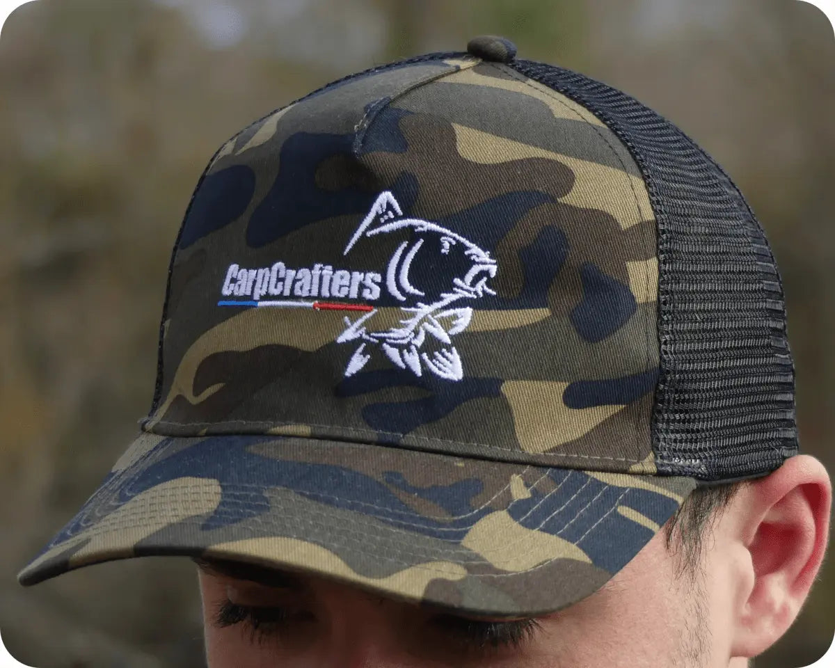 Casquette CarpCrafters vert camo - CarpCrafters